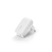 Belkin BOOST CHARGE™ Dual 37W Power Delivery PPS zidni punjač (USB-C 25W + USB-A 12W), bijeli