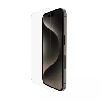 Belkin SCREENFORCE™ TemperedGlass Anti-Microbial zaštitno staklo za iPhone iPhone 15 Pro