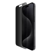 Belkin SCREENFORCE™ TemperedGlass Privacy Anti-Microbial zaštitno staklo za privatnost za iPhone 15 Pro Max