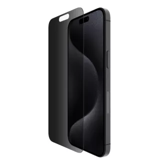 Belkin SCREENFORCE™ TemperedGlass Privacy Anti-Microbial zaštitno staklo za privatnost za iPhone 15 Pro Max