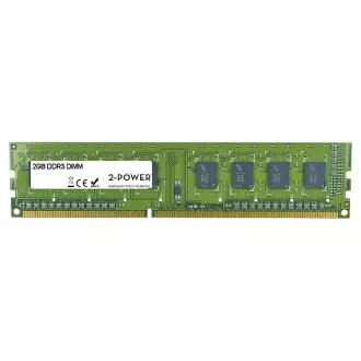 2-Power 2GB PC3-10600U 1333MHz DDR3 CL9 Non-ECC DIMM 2Rx8 (DOŽIVOTNO JAMSTVO) 2-Power 2GB PC3-10600U 1333MHz DDR3 CL9 Non-ECC DIMM 2Rx8 (DOŽIVOTNO JAMSTVO)
