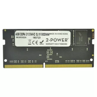 2-Power 4GB PC4-17000S 2133MHz DDR4 CL15 Non-ECC SoDIMM 1Rx8 (1.2V DOŽIVOTNO JAMSTVO) 2-Power 4GB PC4-17000S 2133MHz DDR4 CL15 Non-ECC SoDIMM 1Rx8 (1.2V DOŽIVOTNO JAMSTVO)