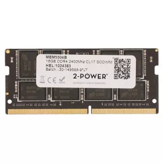 2-Power 16GB PC4-19200S 2400MHz DDR4 CL17 Non-ECC SoDIMM 2Rx8 (DOŽIVOTNO JAMSTVO)