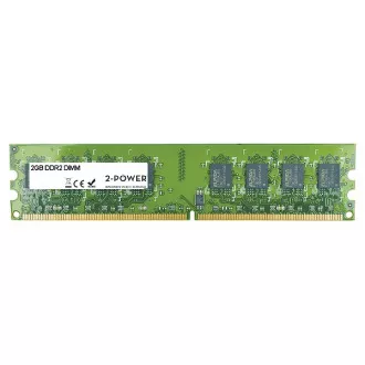 2-Power 2GB MultiSpeed 533/667/800 MHz DDR2 Non-ECC DIMM 2Rx8 (DOŽIVOTNO JAMSTVO) 2-Power 2GB MultiSpeed 533/667/800 MHz DDR2 Non-ECC DIMM 2Rx8 (DOŽIVOTNO JAMSTVO)
