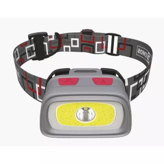 Emos LED čeona svjetiljka P3531, 330 lm, 65m, 1x CREE + 1x COB + crvena stražnja LED, 3x AAA +CR2032