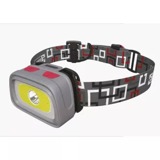 Emos LED čeona svjetiljka P3531, 330 lm, 65m, 1x CREE + 1x COB + crvena stražnja LED, 3x AAA +CR2032