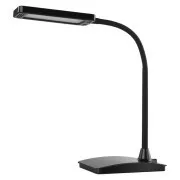 Emos LED stolna lampa Eddy, 6W, 360 lm, dimabilna + boja svjetla, crna