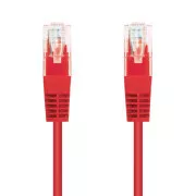 C-TECH Kabel patchcord Cat5e, UTP, crveni, 1m