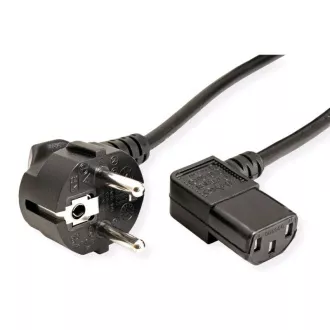 C-TECH Mrežni kabel 2m 220/230V napajanje, savijen, VDE C-TECH Mrežni kabel 2m 220/230V napajanje, savijen, VDE