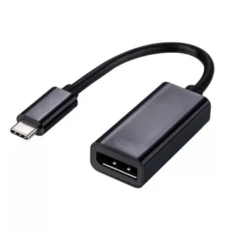 C-TECH Adapter Type-C na Displayport, M/Ž, 15cm