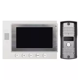 Emos videofon EM-07HD, kolor 7" LCD + kamera sa 1 tipkom, bijeli