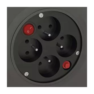 Emos produžni bubanj - 4 utičnice, 50m, 1,5 mm, PVC, IP20 Emos produžni bubanj - 4 utičnice, 50m, 1,5 mm, PVC, IP20