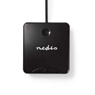 Nedis CRDRU2SM1BK - Čitač pametnih kartica (ID, eCitizen), USB 2.0 Nedis CRDRU2SM1BK - Čitač pametnih kartica (ID, eCitizen), USB 2.0