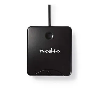 Nedis CRDRU2SM1BK - Čitač pametnih kartica (ID, eCitizen), USB 2.0 Nedis CRDRU2SM1BK - Čitač pametnih kartica (ID, eCitizen), USB 2.0