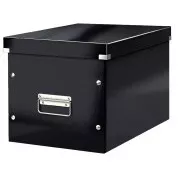 Kvadratna kutija LEITZ Click&Store veličine L (A4), crna