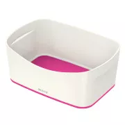 LEITZ MyBox stolna kutija, bijelo/roza