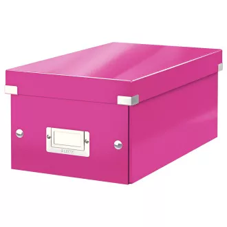 LEITZ DVD kutija Click&Store, roza