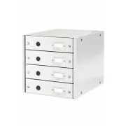 LEITZ Click&Store kutija s ladicama, 4 ladice, bijela