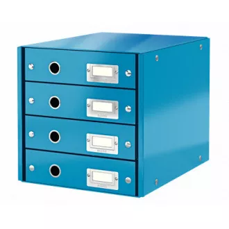 LEITZ Click&Store kutija s ladicama, 4 ladice, plava