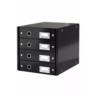 LEITZ Click&Store kutija s ladicama, 4 ladice, crna