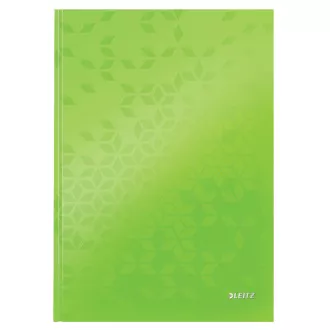 LEITZ Bilježnica WOW, A4, linija, zelena