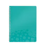 LEITZ Blok WOW A4, PP, linija, ledeno plava