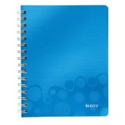 LEITZ Blok WOW A5, PP, crni, plavi