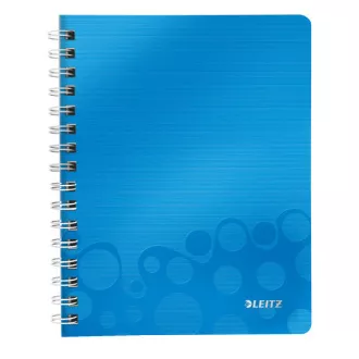 LEITZ Blok WOW A5, PP, crni, plavi