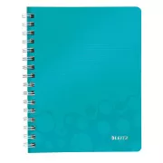 LEITZ Blok WOW A5, PP, linija, ledeno plava
