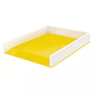 LEITZ Dvobojna WOW ladica, bijelo/žuta
