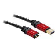 Delock produžni kabel USB 3.0-A muški / ženski 1 m Premium