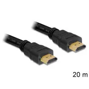 Delock HDMI kabel velike brzine s Ethernetom – HDMI A muški > HDMI A muški 20 m
