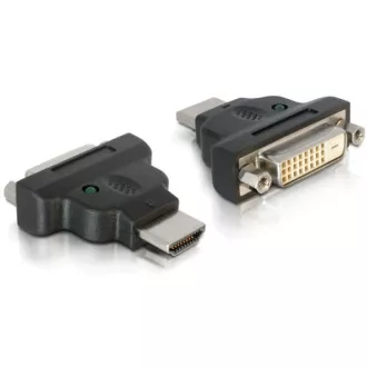 Delock adapter HDMI muški > DVI-25pin ženski sa LED