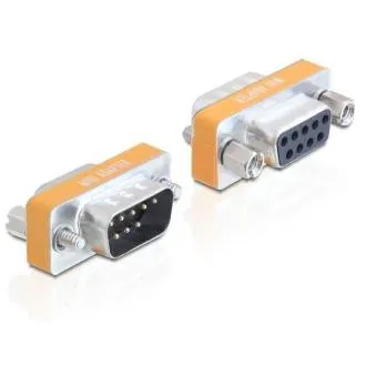 Delock adapter Null Modem Sub-D 9-pinski muški / ženski Delock adapter Null Modem Sub-D 9-pinski muški / ženski
