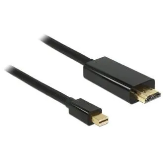Delock kabel mini Displayport 1.1 muški > HDMI-A muški 1 m Delock kabel mini Displayport 1.1 muški > HDMI-A muški 1 m