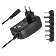 Emos univerzalno pulsno napajanje N3113, 3-12 V / 2,25 A max., s češljem, USB