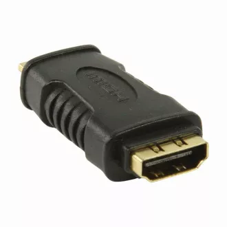 Nedis CVGP34906BK - HDMI adapter | Mini konektor HDMI - HDMI utičnica | Crna boja