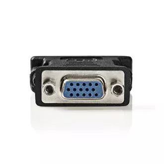 Nedis CCGB32900BK - DVI – VGA adapter | DVI-I 24+5-pinski utikač - VGA utičnica | Crna boja