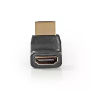 Nedis CVGB34902BK - HDMI™ adapter kutni 270° | HDMI konektor - HDMI utičnica | Crna boja
