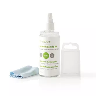 Nedis CLSN100TP - Set za čišćenje zaslona | TV | Pametni telefon | Tablet | 150 ml