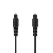 Nedis CAGB25000BK30 - optički audio kabel | TosLink utikač - TosLink utikač | 3m | Crna boja