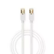 Nedis CCGB85221WT10 - CAT6 S/FTP mrežni kabel | RJ45 (8P8C) muški - RJ45 (8P8C) muški | 1 m | Bijeli