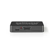 Nedis VSPL34002BK- HDMI razdjelnik | 2 Portovi port(ovi) | HDMI™ ulaz | 2x HDMI™ izlaz | 4K@30Hz | 2,25 Gbps | Crna