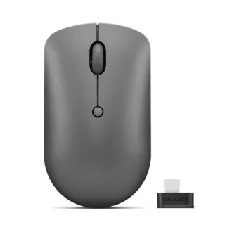 Lenovo miš CONS 540 bežični kompaktni miš USB-C (sivo)