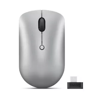 Lenovo miš CONS 540 bežični kompaktni USB-C (siv)