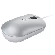 Lenovo miš CONS 540 USB-C žičani kompaktni - srebrni (Cloud Gray)