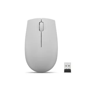 Lenovo miš 300 Wireless Compact (Cloud Grey) s baterijom
