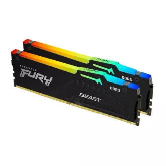 KINGSTON 64GB 5600MHz DDR5 CL40 DIMM (komplet od 2) FURY Beast RGB