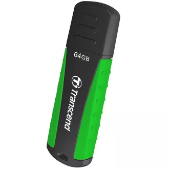 Transcend 64GB JetFlash 810, USB 3.1 (Gen 1) flash disk, crno/zeleni, otporan na udarce, pritisak, prašinu i vodu