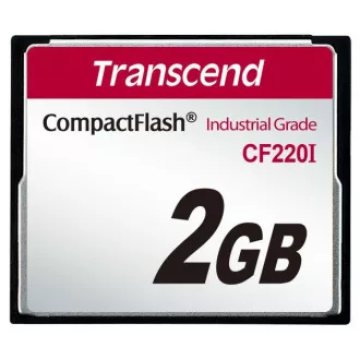 Transcend 2GB INDUSTRIAL TEMP CF220I CF KARTICA (SLC) Fiksni disk i UDMA5